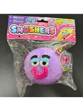 ORB Smushers Authentic Squeezy Toy Purple Version New in bag